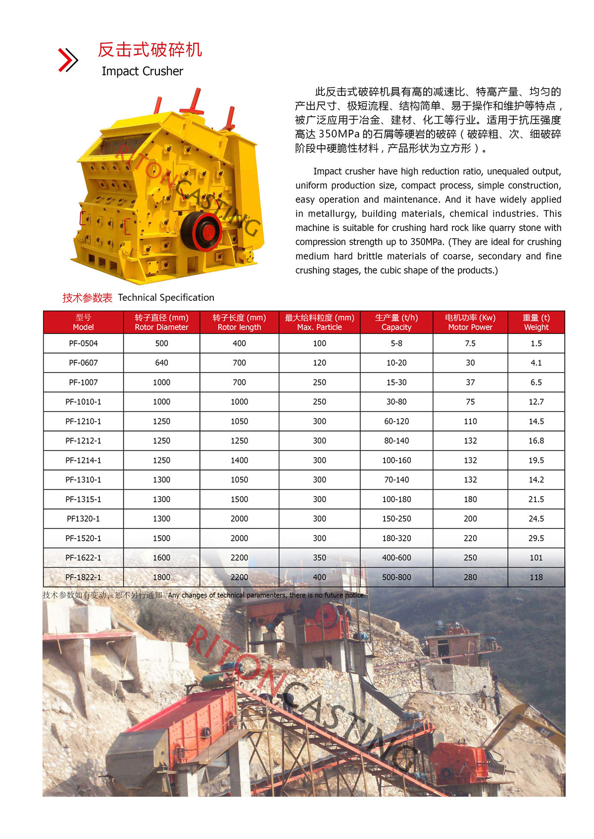 反擊式破碎機